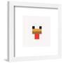 Gallery Pops Minecraft: Iconic Pixels - Mobs - Chicken Wall Art-Trends International-Framed Gallery Pops