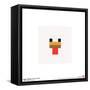 Gallery Pops Minecraft: Iconic Pixels - Mobs - Chicken Wall Art-Trends International-Framed Stretched Canvas
