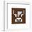 Gallery Pops Minecraft: Iconic Pixels - Mobs - Cow Wall Art-Trends International-Framed Gallery Pops