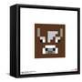 Gallery Pops Minecraft: Iconic Pixels - Mobs - Cow Wall Art-Trends International-Framed Stretched Canvas