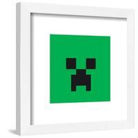 Gallery Pops Minecraft: Iconic Pixels - Mobs - Creeper Wall Art-Trends International-Framed Gallery Pops