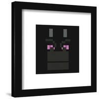 Gallery Pops Minecraft: Iconic Pixels - Mobs - Ender Dragon Wall Art-Trends International-Framed Gallery Pops