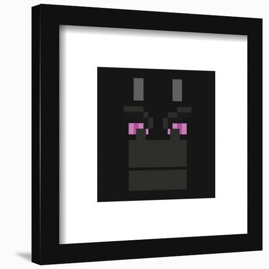 Gallery Pops Minecraft: Iconic Pixels - Mobs - Ender Dragon Wall Art-Trends International-Framed Gallery Pops