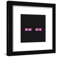 Gallery Pops Minecraft: Iconic Pixels - Mobs - Enderman Wall Art-Trends International-Framed Gallery Pops