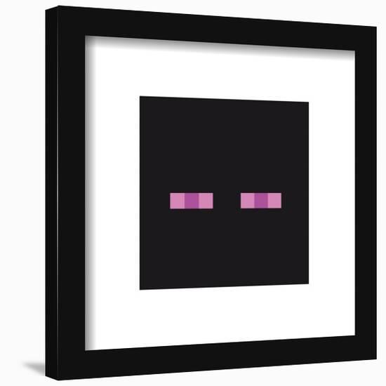 Gallery Pops Minecraft: Iconic Pixels - Mobs - Enderman Wall Art-Trends International-Framed Gallery Pops