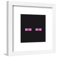 Gallery Pops Minecraft: Iconic Pixels - Mobs - Enderman Wall Art-Trends International-Framed Gallery Pops