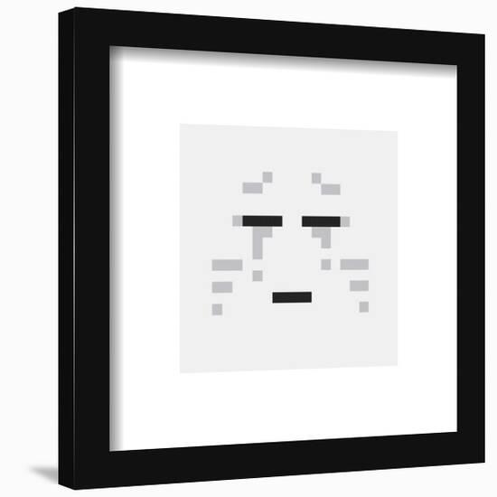 Gallery Pops Minecraft: Iconic Pixels - Mobs - Ghast Wall Art-Trends International-Framed Gallery Pops