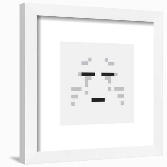Gallery Pops Minecraft: Iconic Pixels - Mobs - Ghast Wall Art-Trends International-Framed Gallery Pops