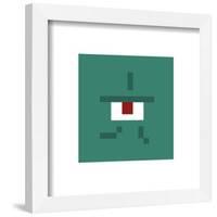 Gallery Pops Minecraft: Iconic Pixels - Mobs - Guardian Wall Art-Trends International-Framed Gallery Pops