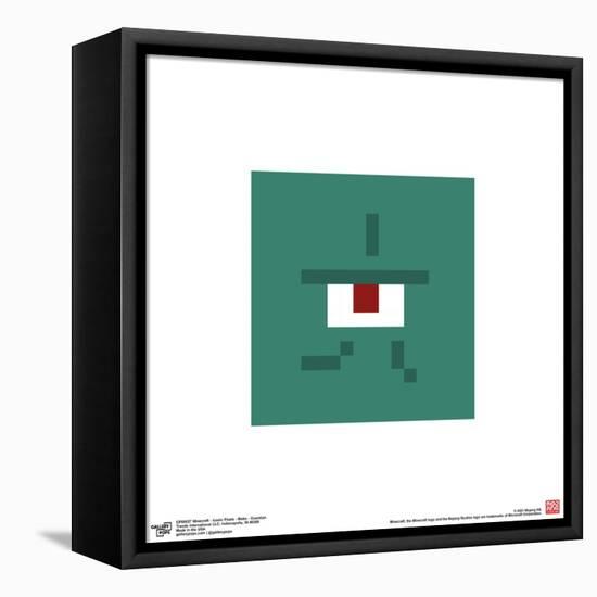Gallery Pops Minecraft: Iconic Pixels - Mobs - Guardian Wall Art-Trends International-Framed Stretched Canvas