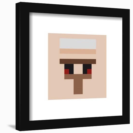 Gallery Pops Minecraft: Iconic Pixels - Mobs - Iron Golem Wall Art-Trends International-Framed Gallery Pops