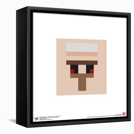 Gallery Pops Minecraft: Iconic Pixels - Mobs - Iron Golem Wall Art-Trends International-Framed Stretched Canvas