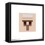 Gallery Pops Minecraft: Iconic Pixels - Mobs - Iron Golem Wall Art-Trends International-Framed Stretched Canvas