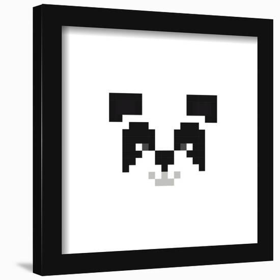 Gallery Pops Minecraft: Iconic Pixels - Mobs - Panda Wall Art-Trends International-Framed Gallery Pops