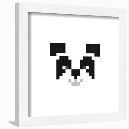 Gallery Pops Minecraft: Iconic Pixels - Mobs - Panda Wall Art-Trends International-Framed Gallery Pops