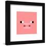 Gallery Pops Minecraft: Iconic Pixels - Mobs - Pig Wall Art-Trends International-Framed Gallery Pops