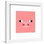 Gallery Pops Minecraft: Iconic Pixels - Mobs - Pig Wall Art-Trends International-Framed Gallery Pops