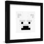 Gallery Pops Minecraft: Iconic Pixels - Mobs - Polar Bear Wall Art-Trends International-Framed Gallery Pops