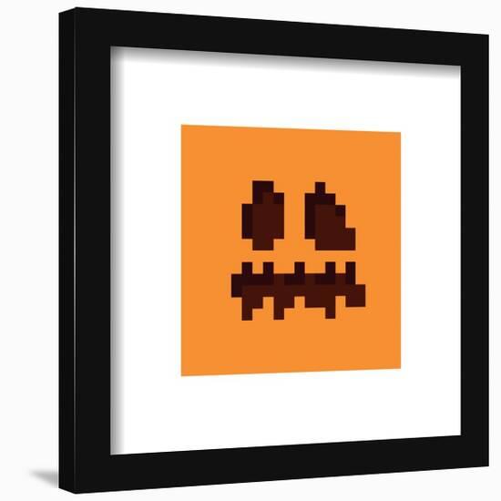 Gallery Pops Minecraft: Iconic Pixels - Mobs - Pumpkin Wall Art-Trends International-Framed Gallery Pops