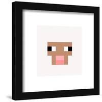 Gallery Pops Minecraft: Iconic Pixels - Mobs - Sheep Wall Art-Trends International-Framed Gallery Pops