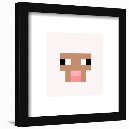 Gallery Pops Minecraft: Iconic Pixels - Mobs - Sheep Wall Art-Trends International-Framed Gallery Pops