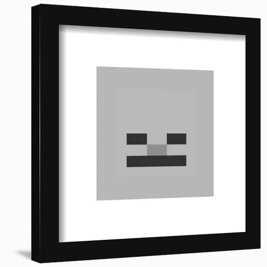 Gallery Pops Minecraft: Iconic Pixels - Mobs - Skeleton Wall Art-Trends International-Framed Gallery Pops