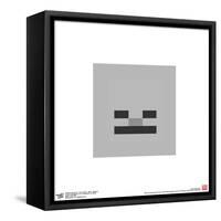 Gallery Pops Minecraft: Iconic Pixels - Mobs - Skeleton Wall Art-Trends International-Framed Stretched Canvas