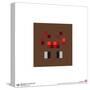 Gallery Pops Minecraft: Iconic Pixels - Mobs - Spider Wall Art-Trends International-Stretched Canvas