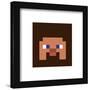 Gallery Pops Minecraft: Iconic Pixels - Mobs - Steve Wall Art-Trends International-Framed Gallery Pops