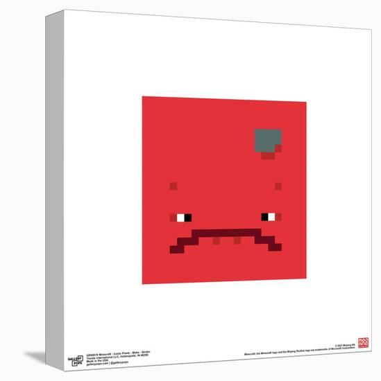 Gallery Pops Minecraft: Iconic Pixels - Mobs - Strider Wall Art-Trends International-Stretched Canvas