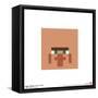 Gallery Pops Minecraft: Iconic Pixels - Mobs - Villager Wall Art-Trends International-Framed Stretched Canvas