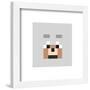 Gallery Pops Minecraft: Iconic Pixels - Mobs - Wolf Wall Art-Trends International-Framed Gallery Pops