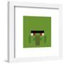 Gallery Pops Minecraft: Iconic Pixels - Mobs - Zombie Villager Wall Art-Trends International-Framed Gallery Pops