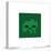 Gallery Pops Minecraft: Iconic Pixels - Mobs - Zombie Wall Art-Trends International-Stretched Canvas