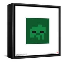 Gallery Pops Minecraft: Iconic Pixels - Mobs - Zombie Wall Art-Trends International-Framed Stretched Canvas