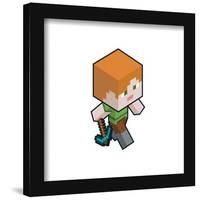 Gallery Pops Minecraft - Isometric Alex Wall Art-Trends International-Framed Gallery Pops