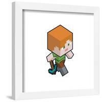 Gallery Pops Minecraft - Isometric Alex Wall Art-Trends International-Framed Gallery Pops