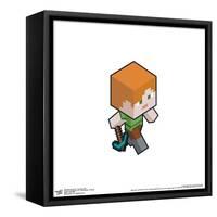 Gallery Pops Minecraft - Isometric Alex Wall Art-Trends International-Framed Stretched Canvas