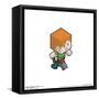 Gallery Pops Minecraft - Isometric Alex Wall Art-Trends International-Framed Stretched Canvas