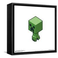 Gallery Pops Minecraft - Isometric Creeper Wall Art-Trends International-Framed Stretched Canvas
