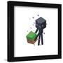 Gallery Pops Minecraft - Isometric Enderman Wall Art-Trends International-Framed Gallery Pops