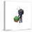 Gallery Pops Minecraft - Isometric Enderman Wall Art-Trends International-Stretched Canvas