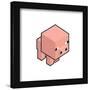 Gallery Pops Minecraft - Isometric Pig Wall Art-Trends International-Framed Gallery Pops