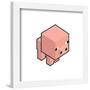 Gallery Pops Minecraft - Isometric Pig Wall Art-Trends International-Framed Gallery Pops