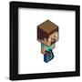 Gallery Pops Minecraft - Isometric Steve Wall Art-Trends International-Framed Gallery Pops