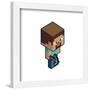 Gallery Pops Minecraft - Isometric Steve Wall Art-Trends International-Framed Gallery Pops