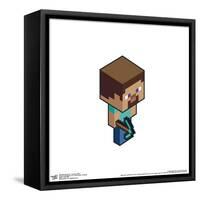 Gallery Pops Minecraft - Isometric Steve Wall Art-Trends International-Framed Stretched Canvas