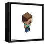 Gallery Pops Minecraft - Isometric Steve Wall Art-Trends International-Framed Stretched Canvas