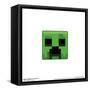 Gallery Pops Minecraft: Legends - Creeper Icon Wall Art-Trends International-Framed Stretched Canvas