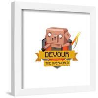 Gallery Pops Minecraft: Legends - Devour The Overworld Wall Art-Trends International-Framed Gallery Pops